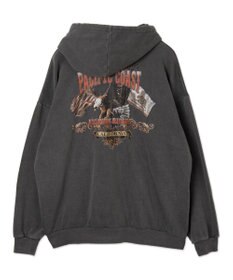 WEGO 【ユニセックス着用ITEM】ピグメントグラフィックプルパーカー