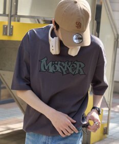 WEGO 【ユニセックス着用ITEM】ワッペンロゴドロストBIG　T（SS）