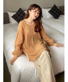 Green Parks 前後２Ｗａｙ　シフォンプリーツチュニック