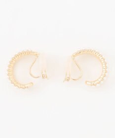 組曲 パールライクメタルアーチ イヤリング