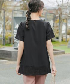 Tiaclasse 裾レース切替チュニック