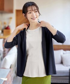 Tiaclasse L 【洗える】マトンスリーブカットソートップス