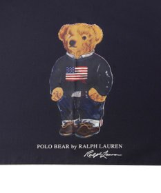 MOONBAT 【キッズ】POLO RALPH LAUREN(ポロ ラルフローレン) ポロベア 晴雨兼用 折りたたみ傘 カラーコンビ ビニール窓