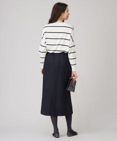 自由区 S ブライトリングツイードストレート スカート