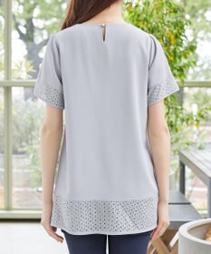 Tiaclasse 裾レース切替チュニック