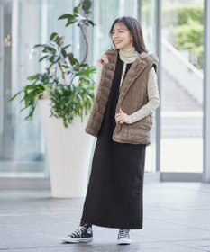 Tiaclasse ボアジャンパースカート ワンピース