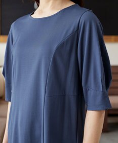 Tiaclasse L 【洗える】マトンスリーブカットソートップス