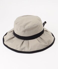 TOCCA 【UV99%以上カット・吸水速乾・抗菌防臭・洗える・サイズ調整可・強撥水】FRILL RAIN HAT レインハット
