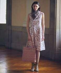 TOCCA 【A４サイズ・撥水】CHECKER CLOVER QUILT TOTE トートバッグ