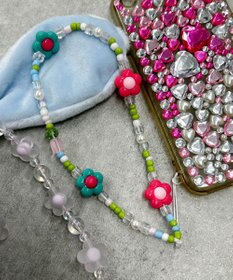 WEGO ビーズストラップキーホルダーB