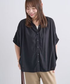Green Parks 【WEB限定】アソート柄さらっとレーヨンブラウスⅡ