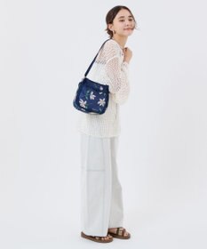 LeSportsac SMALL JENNI/フローラルブルームズネイビー