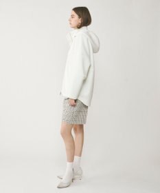 GRACE CONTINENTAL チェックツイードハーフパンツ