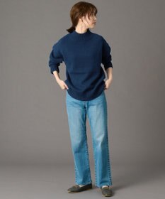 ANY ラムウールボトルネックプルオーバー