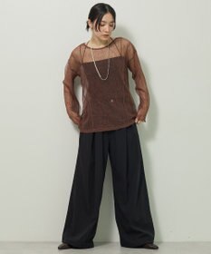 Green Parks シアークラッシュプルオーバー