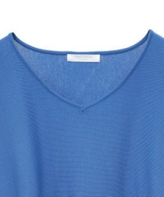 Green Parks 洗える　Ｖネックドルマンニットプルオーバー