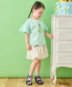 ANY KIDS 【ディズニー/FROZEN】【綿100%】袖チュール Tシャツ