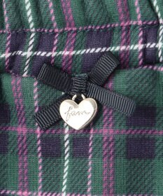 ANY KIDS 裏シャギーチェックショートパンツ