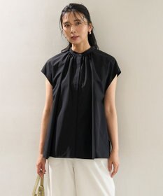 UNFILO FINE MOVE ギャザーブラウス