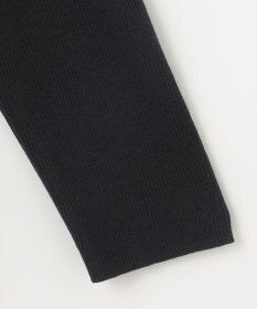 自由区 L ウールニットコンビジャージーVネック ワンピース