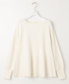 ANY SIS L 【洗える】ペプラム ニット