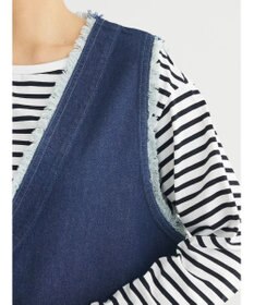 Green Parks Ｖネックフリンジベスト