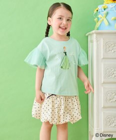 ANY KIDS 【ディズニー/FROZEN】【綿100%】袖チュール Tシャツ