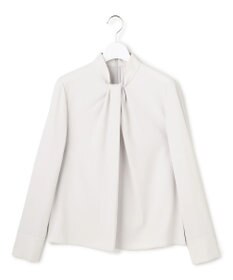 ICB ストレッチジョーゼット ボウタイライク ブラウス