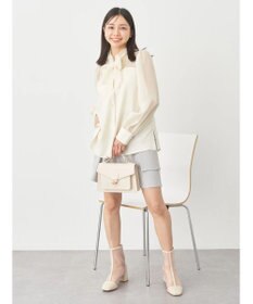 earth music&ecology シアードッキングブラウス