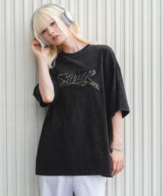 WEGO 【ユニセックス着用ITEM//MLサイズ展開】接触冷感グラフィックBIG　T（SS）