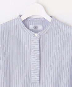 J.PRESS LADIES L ストライプジャージー ドルマンスリーブ カットソー