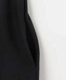 自由区 L ウールニットコンビジャージーVネック ワンピース