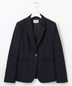 J.PRESS LADIES 【セットアップ対応・洗える・抗菌防臭】T/Cポンチ テーラード ジャケット