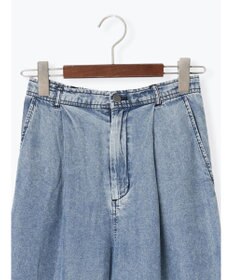 Te chichi ウォッシュデニムライクタックワイドパンツ(セットアップ可)