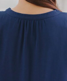 Tiaclasse 【スマート裏起毛】 ボウタイ風ブラウス