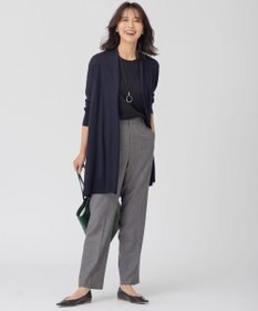 23区 【CLASSY.1月号掲載】ウールミルドストレッチ テーパードパンツ