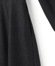 23区 L ウールジョーゼット フィットアンドフレア ワンピース