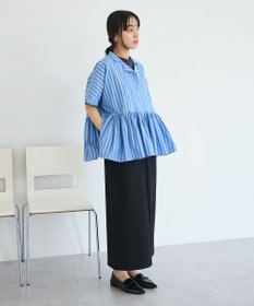 CRAFT STANDARD BOUTIQUE フクレジャカードIラインスカート