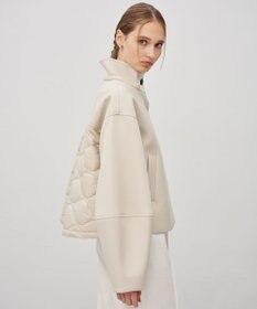 uncrave パディング×ボンディングコンビ コート