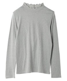 earth music&ecology ラメテレコハイネックプルオーバー