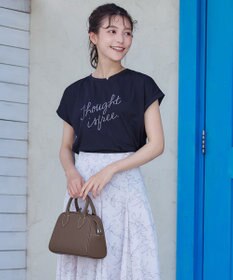 Tiaclasse 【本革】2WAYステッチハンドバッグ