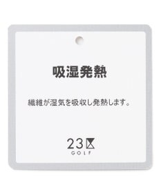 23区GOLF 【23Fondation/WOMEN】【吸湿発熱】モックネック プルオーバー