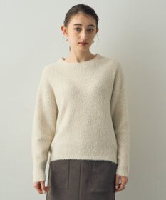 YECCA VECCA 2wayラメフェザーニット