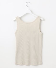 自由区 【カタログ掲載・洗える】ソフトリブテレコ タンクトップ