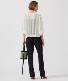 ICB L 【洗える】Ta/Peメッシュ ブルゾン