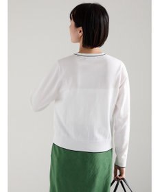 Te chichi 14G綿ポリクルーカーディガン