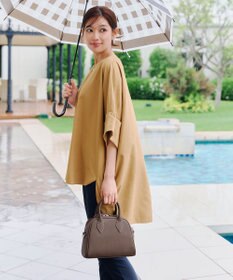 Tiaclasse 【本革】2WAYステッチハンドバッグ