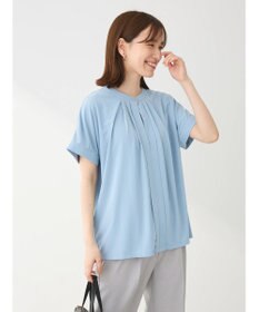 Green Parks ２ｗａｙ　フレンチスリーブ釦付ブラウソー