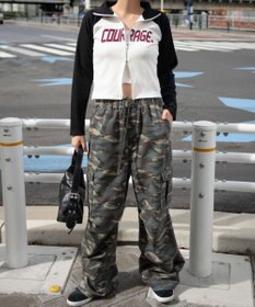 WEGO ダブルジップワッペンロゴラグランロンT