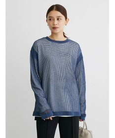 Green Parks ＳＥＴ２点ロンＴ＋メッシュニットプルオーバー